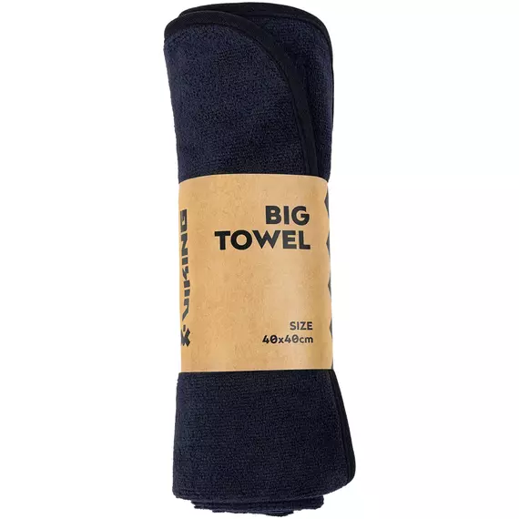 Рушник Viking Fishing Big towel One size 40*40cm к:black, фото , изображение 2